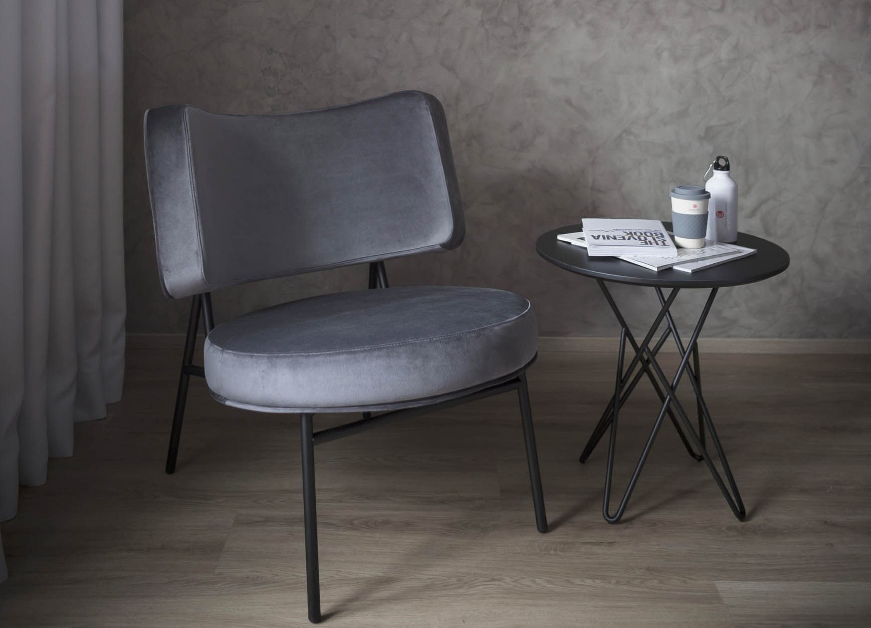Chair at Central Hotel in Ljubljana