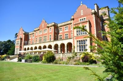 rear view of easthampstead park in wokingham