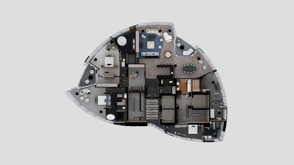 Harbour Villa Floorplan