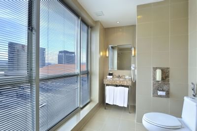 Bathroom area of Capital Deluxe at Hotel Capitol Kuala Lumpur