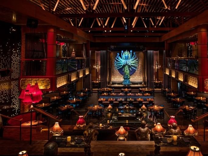 Meeting room in Tao Asian Bistro at Dream Hollywood