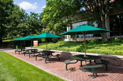 Outdoor Terrace at Mt. Washington Conference Center