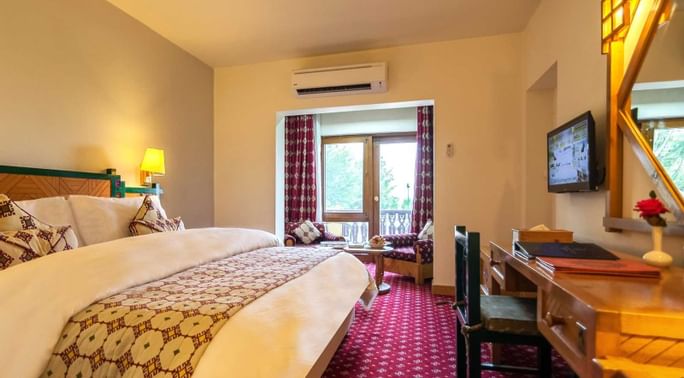 The Interior of a Hotel room at Gilgit Serena Hotel