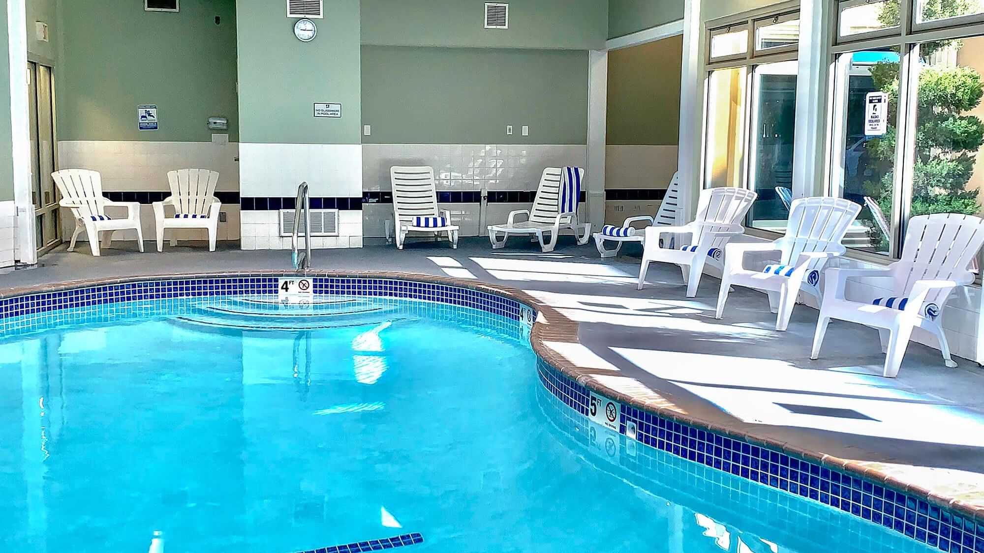  Indoor heated pool at Legacy Vacation Resorts 