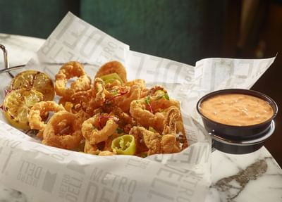 Calamari at Tech Square Tavern