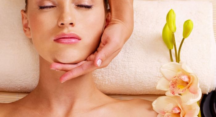 Close-up of lady receiving a massage from one of the Best Spa's in Barbados at Accra Beach Hotel & Spa