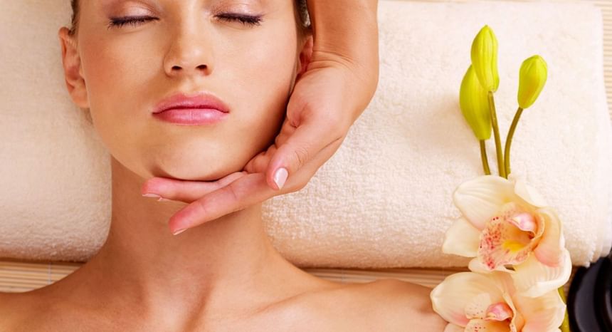 Close-up of lady receiving a massage from one of the best spas in Barbados at Accra Beach Hotel & Spa