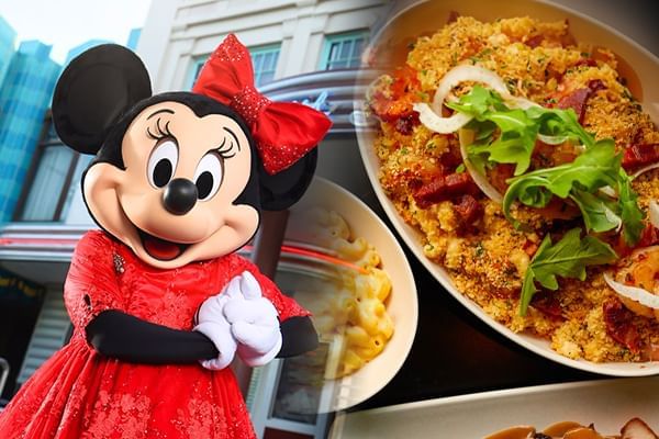 Character Dining breakfast in Hollywood & Vine near Lake Buena Vista Resort Village & Spa