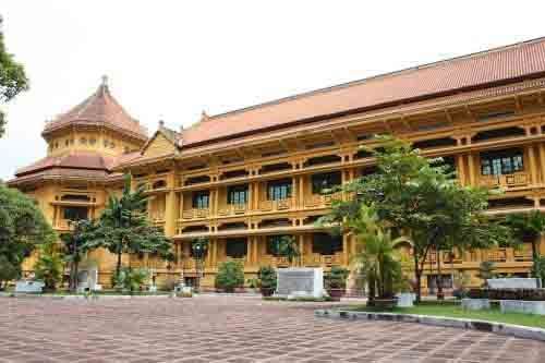 Exterior view of History Museum near Sunway Hotel Hanoi