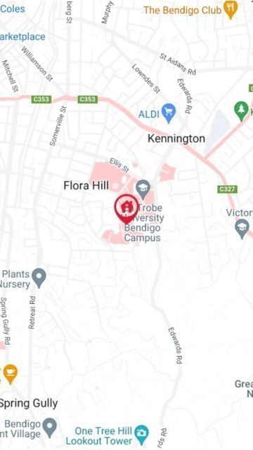 Hillside Apartments Map