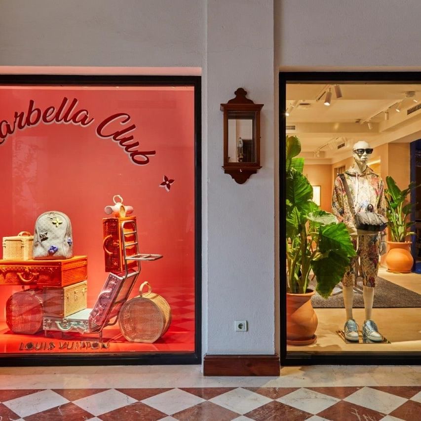 Boutique Louis Vuitton en el hotel Marbella Club