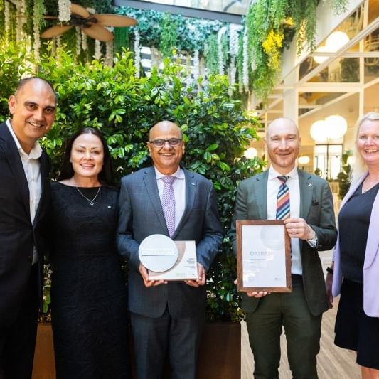 The management of the hotel holds awards of Sustainable Tourism Certification at Sofitel Brisbane Central