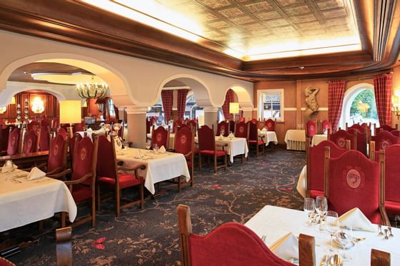 Restaurant im Hotel Liebes Rot Flüh, Haldensee Tirol