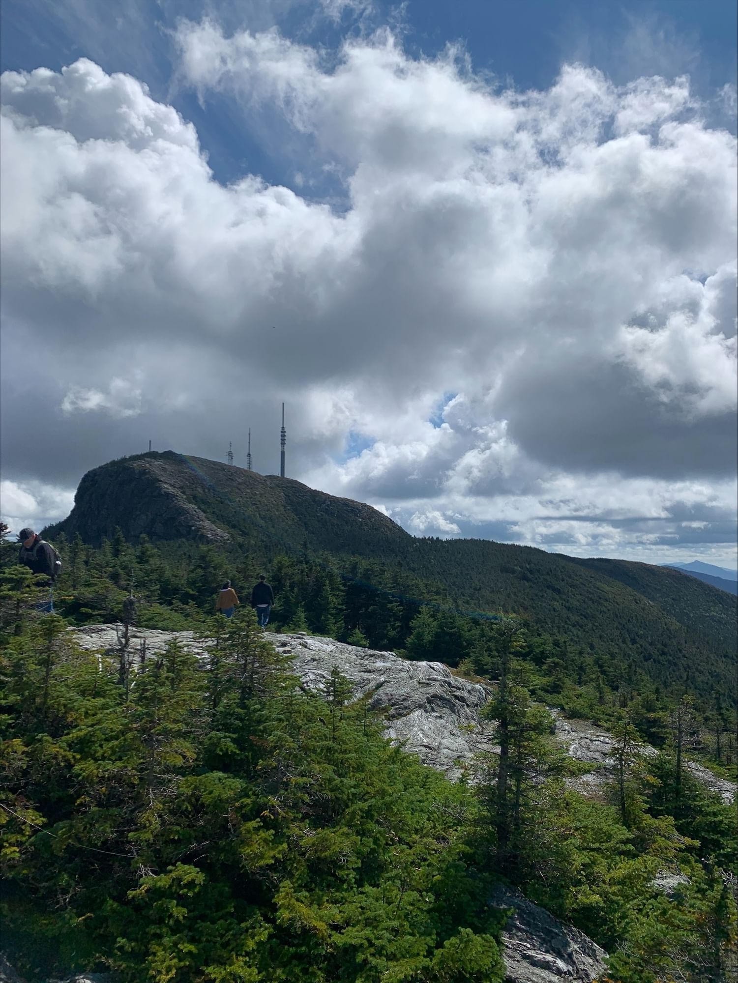 The nose of Mount Mansfield