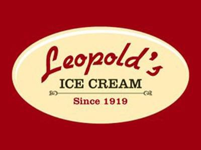 Leopold's ice cream logo used at River Street Inn