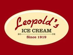 Leopold's Ice Cream logo used at River Street Inn