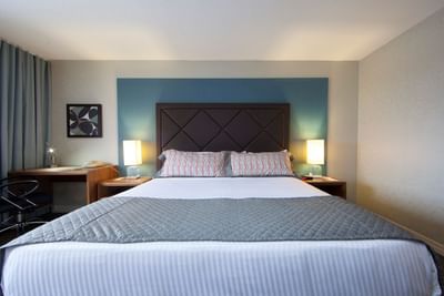 King bed.