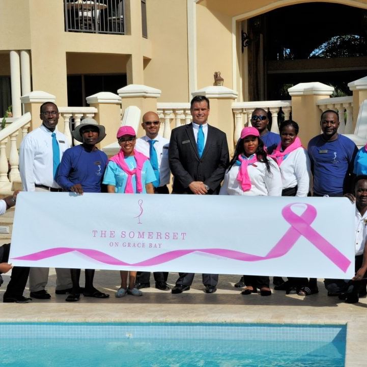 Breast Cancer Awareness event at The Somerset On Grace Bay