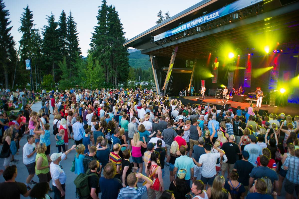 Whistler’s biggest summer event in outdoors near Blackcomb Springs Suites