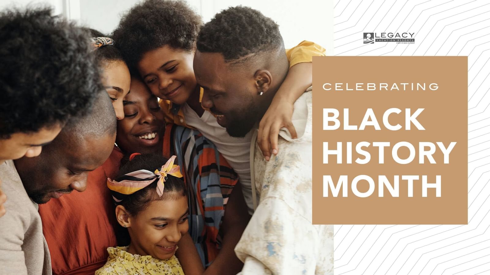 Poster of Black History Month, Legacy Vacation Resorts