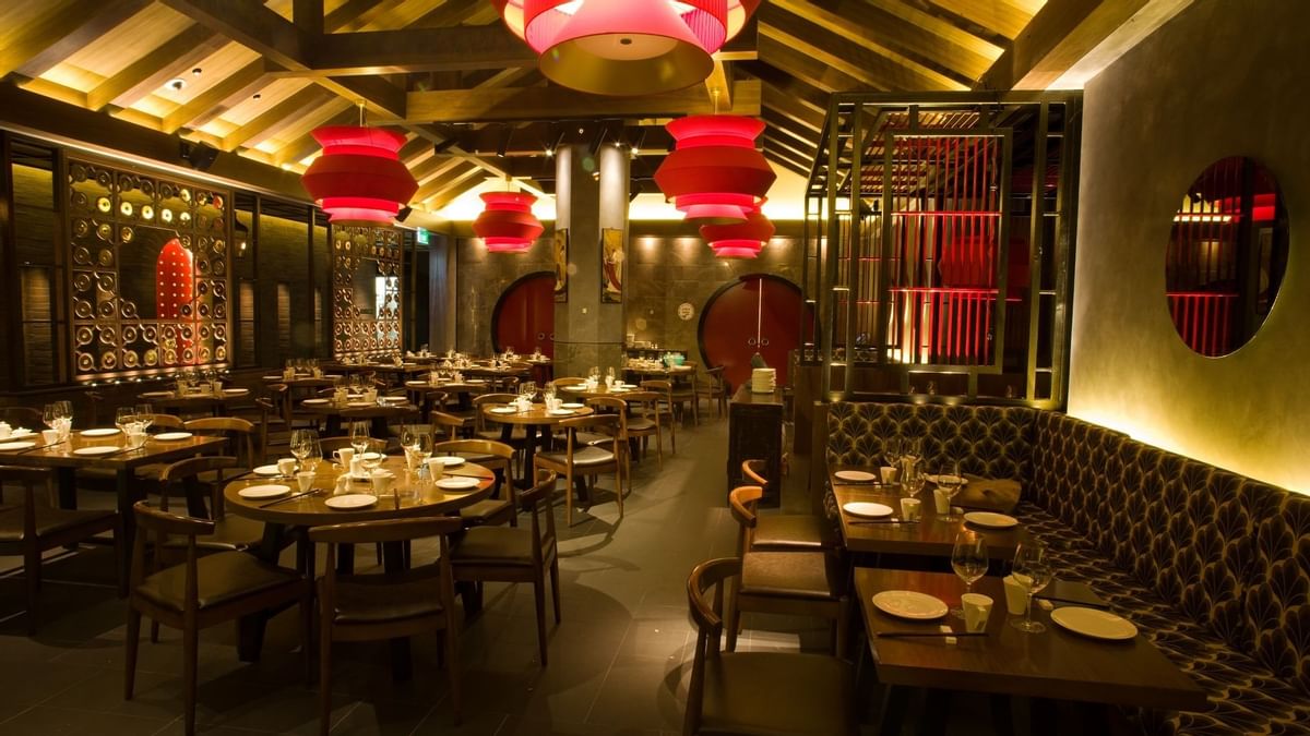 Interior of Man Tong Kitchen at Crown Hotel Melbourne