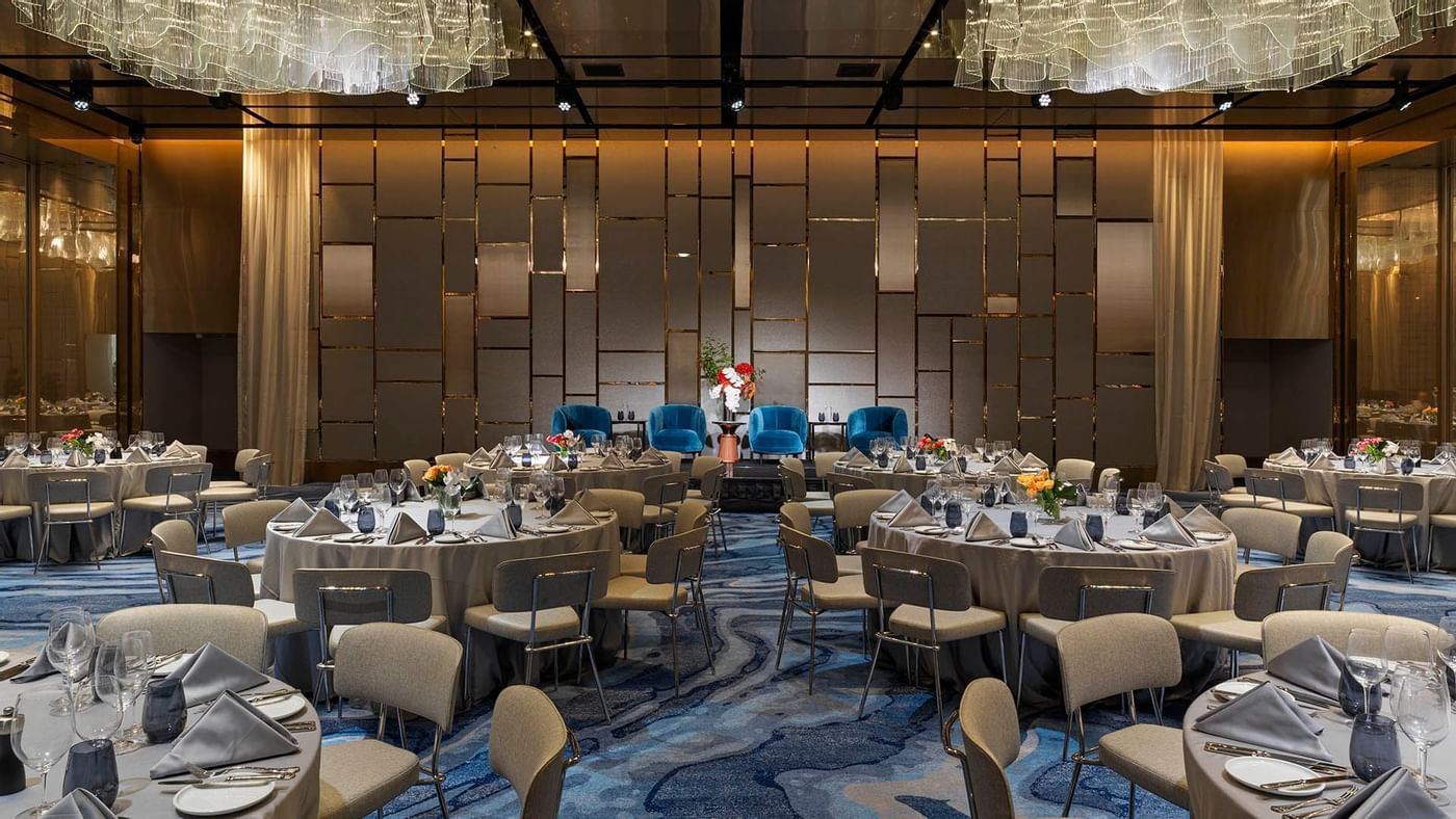 Interior of Pearl Ballroom at Crown Towers Sydney