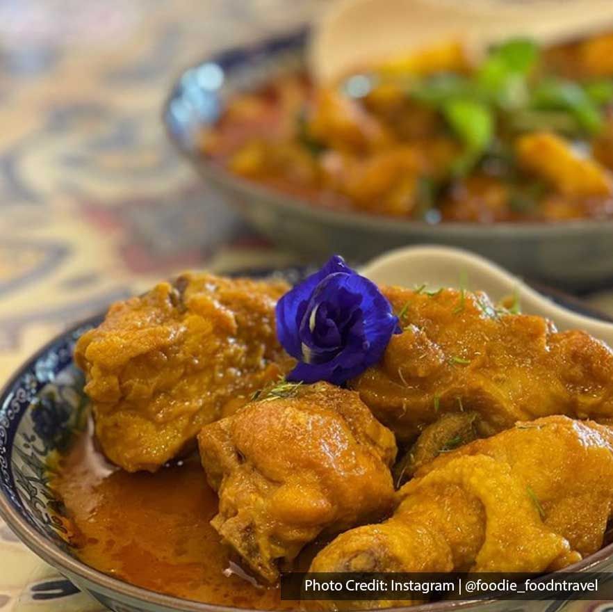 nyonya chicken curry in penang