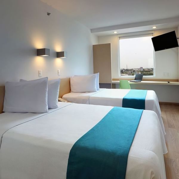 Interior of Superior Double Room at One Hotels