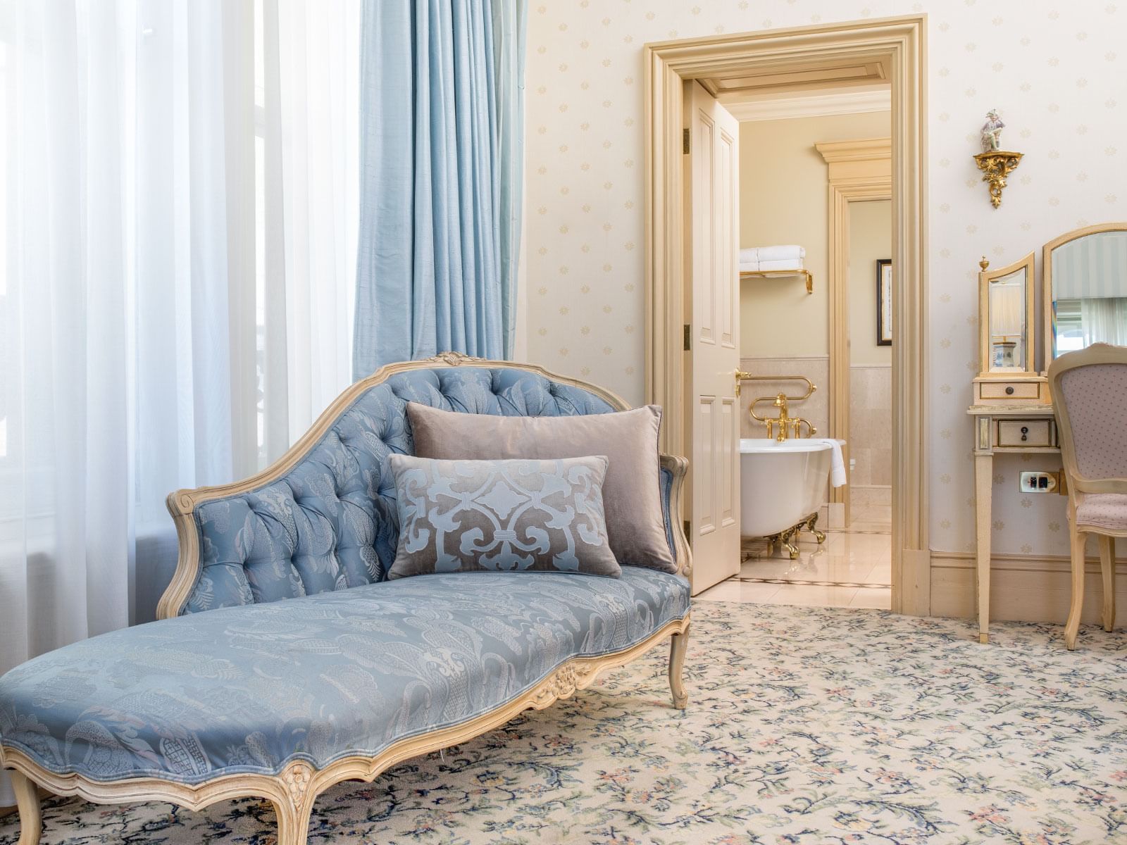 Royal Suite Bedroom at The Hotel Windsor Melbourne