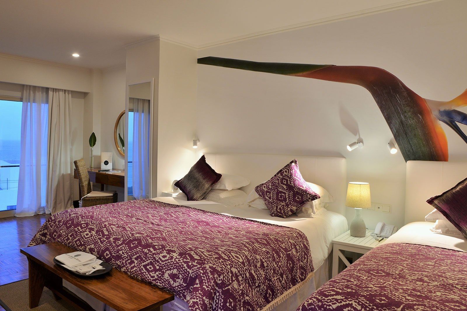 Interior of the Villa Mar Room at Polana Serena Hotel