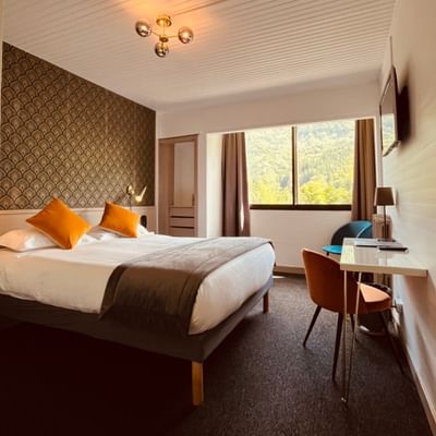 Chambre familiale vue Vallée