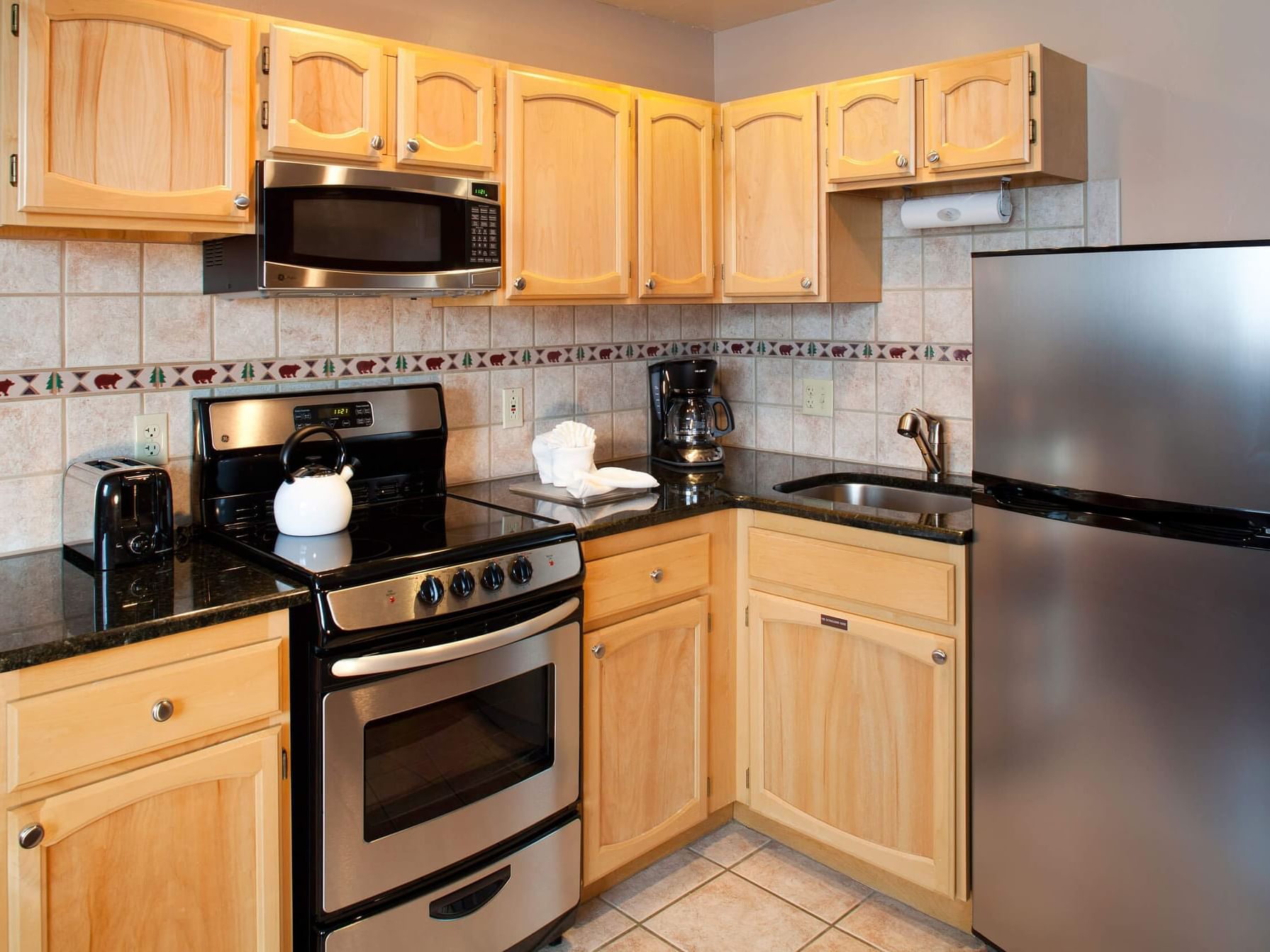 Kitchen in One Bedroom, plus Loft at Legacy vacation Resorts