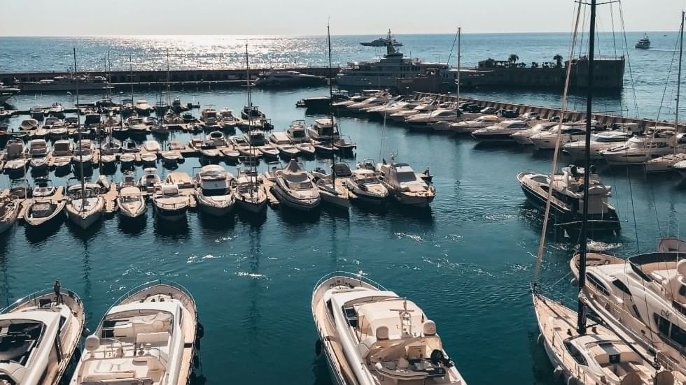 Boatyard in the sea at Rijeka city near Falkensteiner Hotels