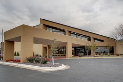 atrium on third exterior entrance