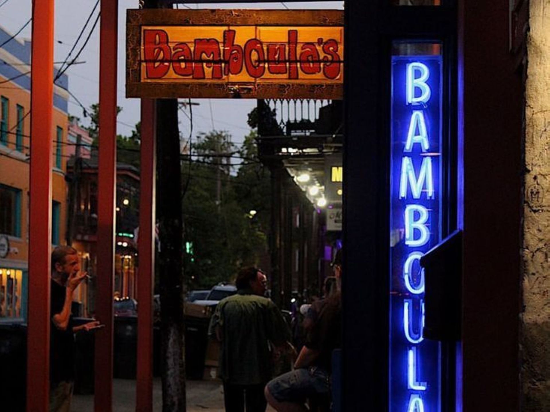 Club Bamboulas music venue near French Quarter Guesthouses