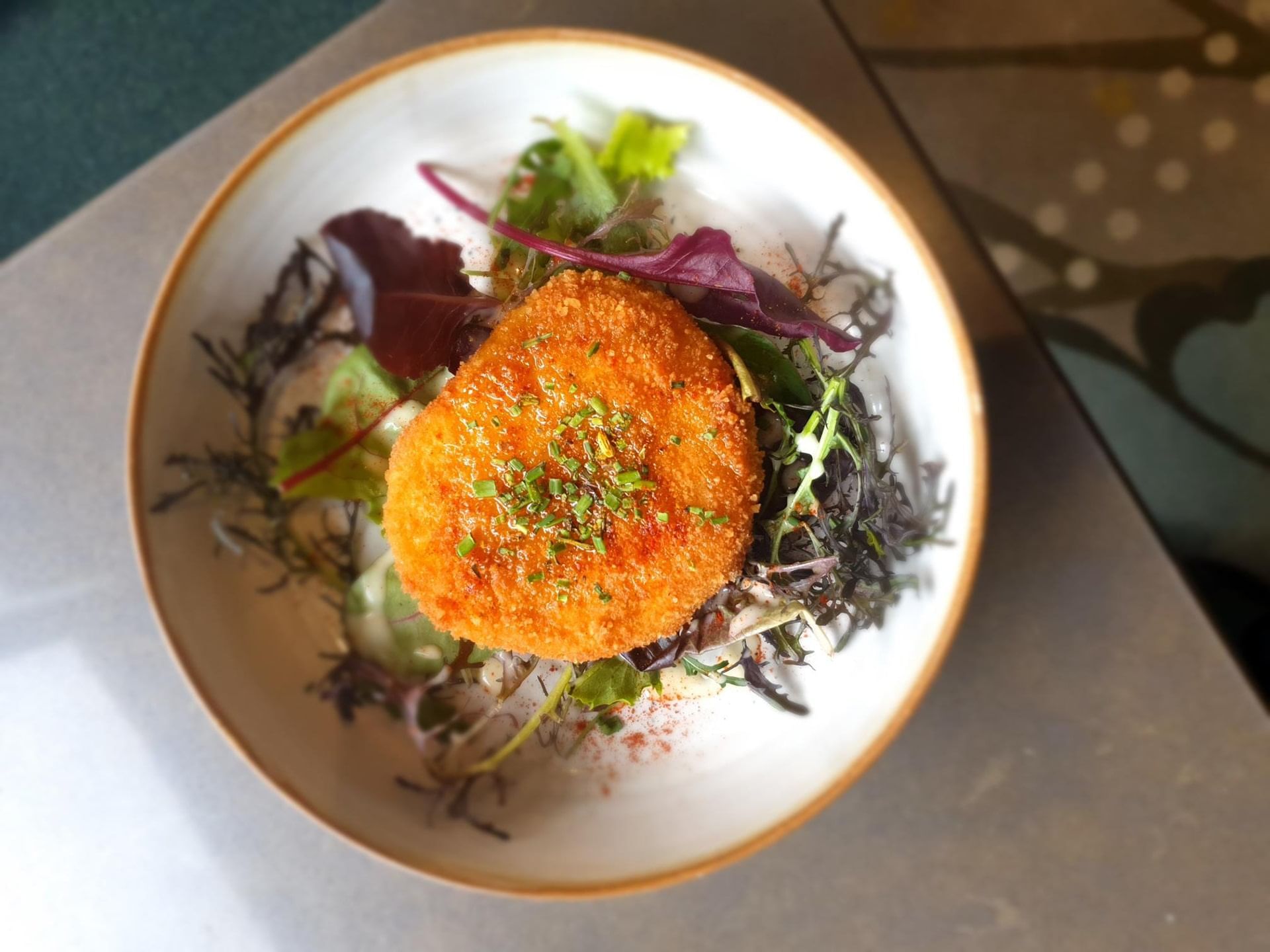 Plat servi au restaurant Le Nautilus, Oceania Brest Centre