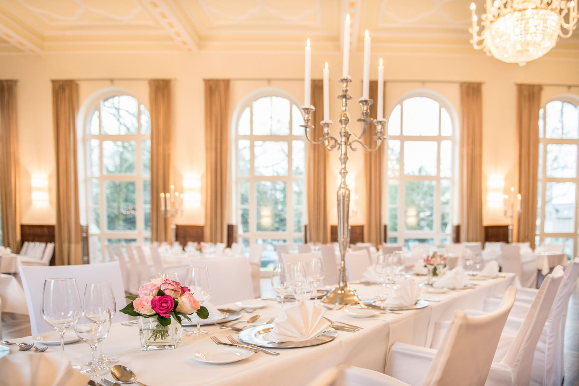 Wedding Tables in Hotel Collegium Leoninum, Bonn