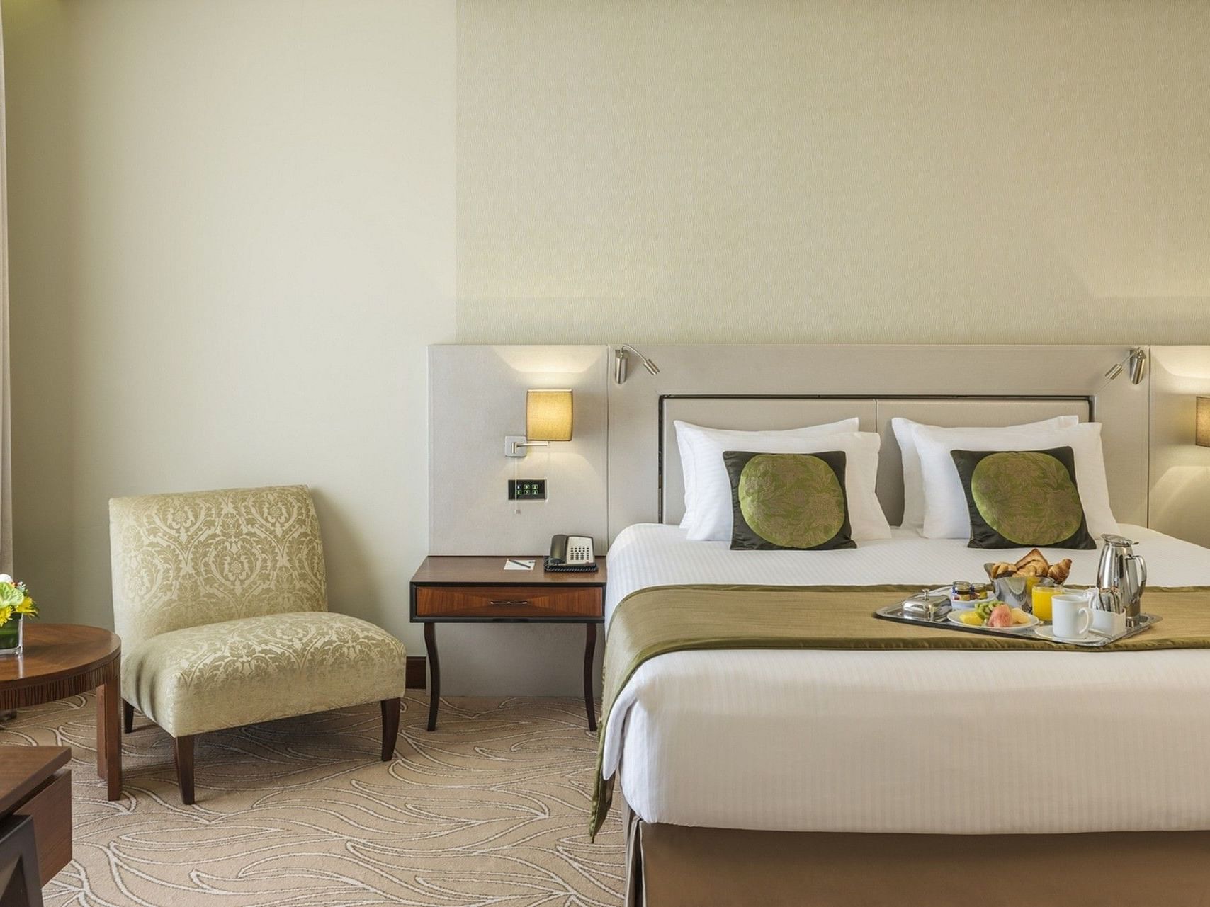 In-Room Dining at The Tower Plaza Hotel Dubai