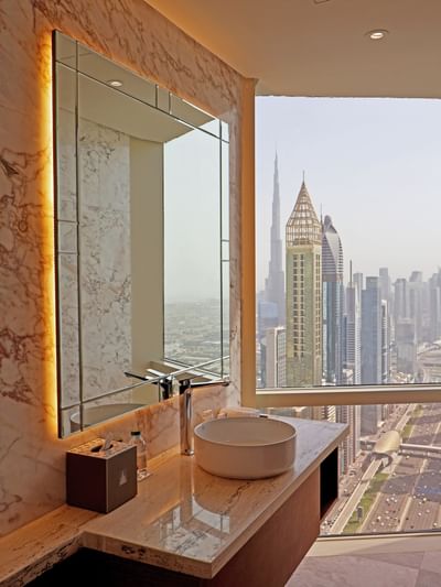 Views from The Tower Plaza Hotel Dubai