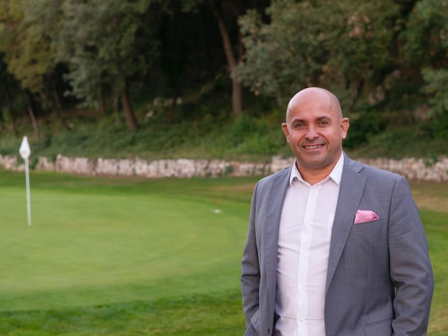 An image of the owner at Hotel Golf Chateau de la Begude