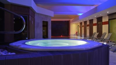 Vue du jacuzzi