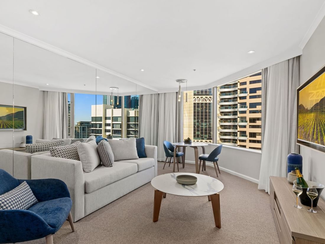 Superior one king bedroom at The Sebel Quay West Suites Sydney