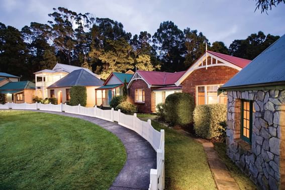 Village waterfront cottage in Strahan at Gordon River Cruise 