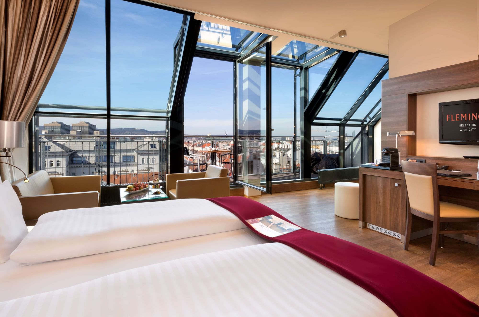 Interior view of Superior room at Flemings Selection Hotel