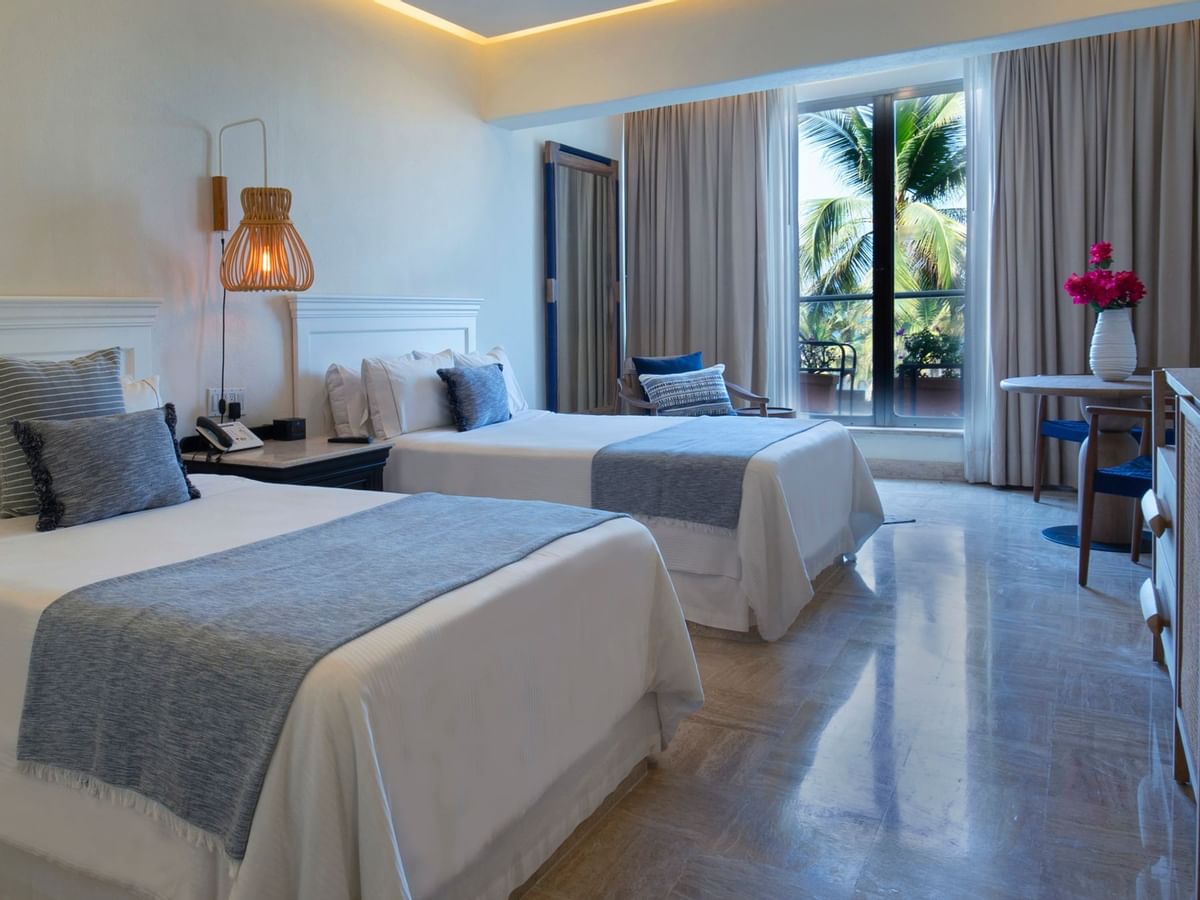 Superior Room with 2 Double Beds & an Ocean View at FA Puerto