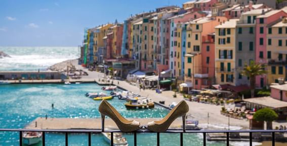 Colorful Building - Grand Hotel Portovenere 