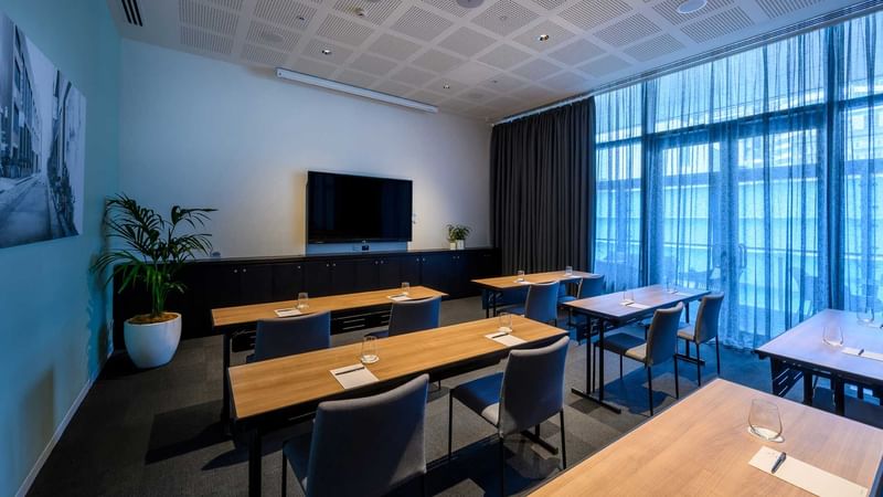 Classroom-style layout in Guilford Lane 1 at Melbourne Central