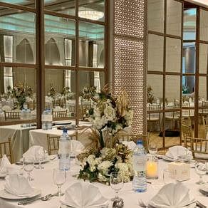 Interior view of Al Zawraa ballroom at Ajman Hotel