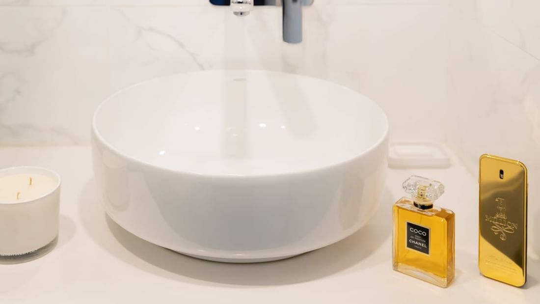View of sink in Standard Double Room at ibis Sydney World Square Hotel