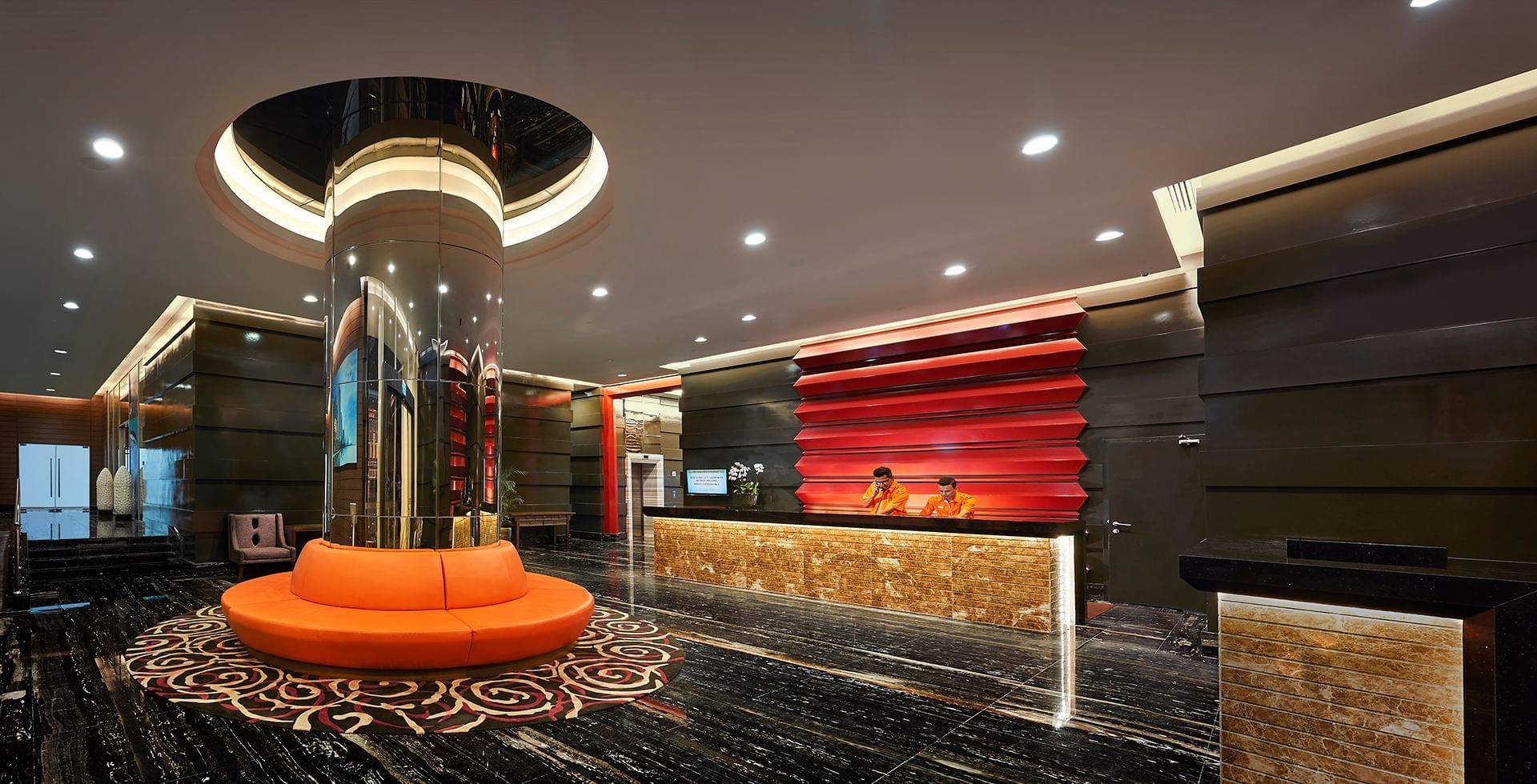 The Hotel lobby & reception area at Cititel Express Penang